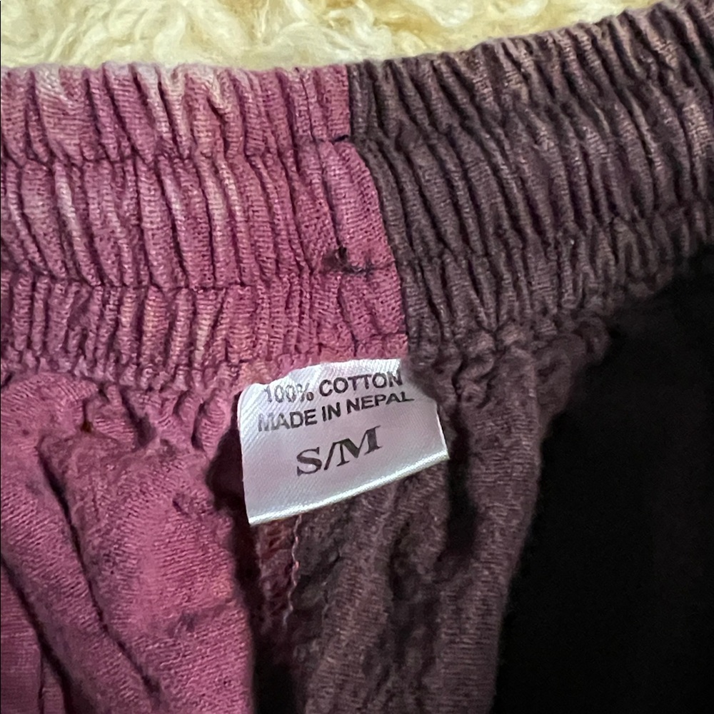 Patchwork Kantha Nepal Shorts - image 2